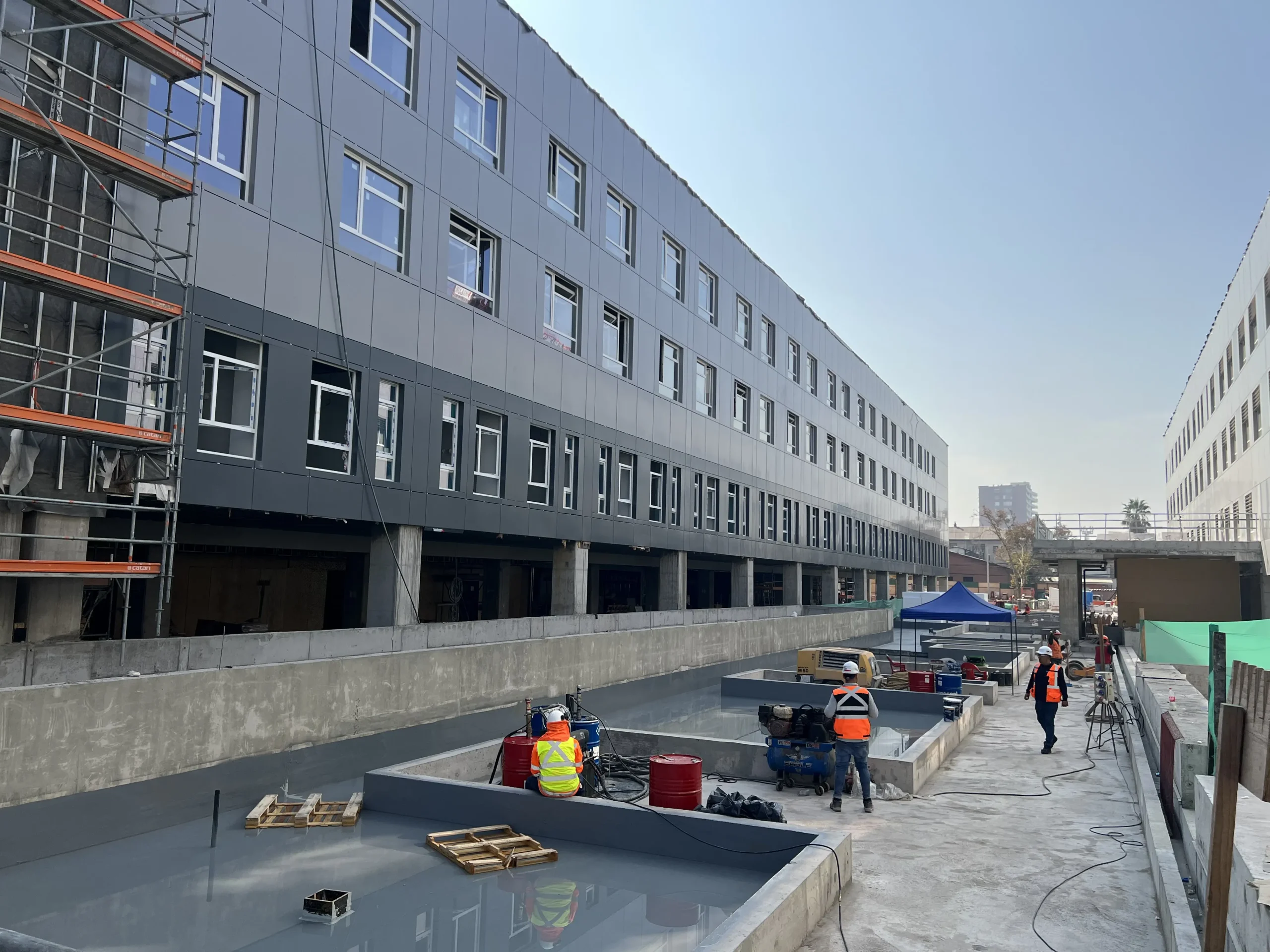 Revestimientos en espacios al aire libre